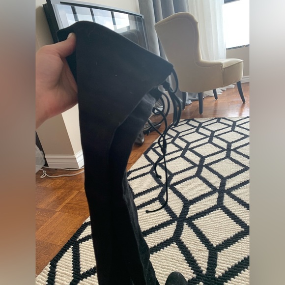 STUART WEITZMAN TIELAND OVER THE KNEE BOOTS - Picture 8 of 14